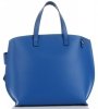 GEANȚĂ DIN PIELE shopper bag Vittoria Gotti cobalt V6D BIGko